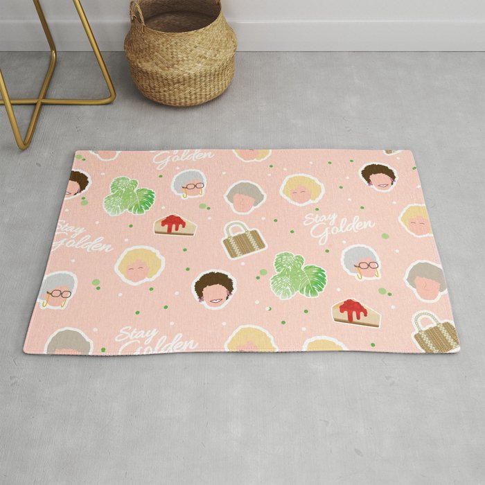 Gg Pattern Cute Rug By Everydayminiatures Society6