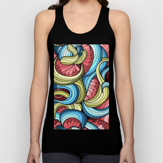 Waves Unisex Tank Top