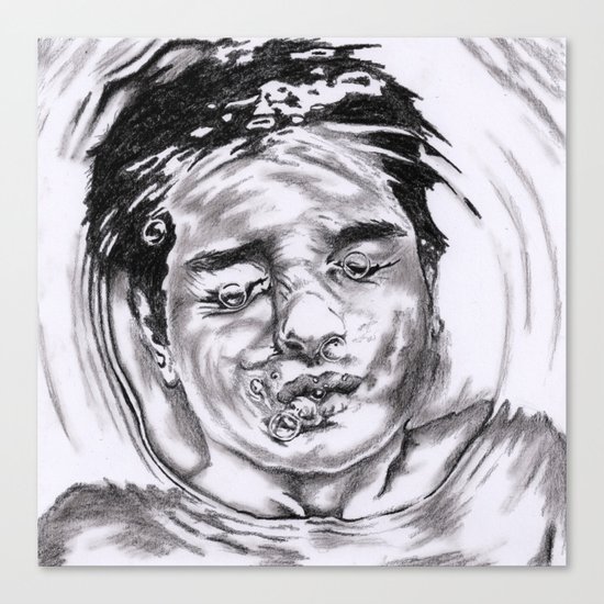 free my mind Canvas Print