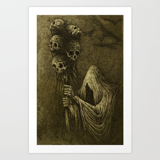 Death Art Print
