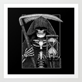 Grim Reaper Art Prints For Any Decor Style Society6
