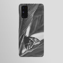 Morpho Butterfly Black and White Android Case