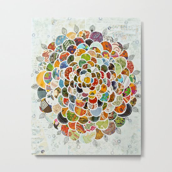 Flower Power Metal Print