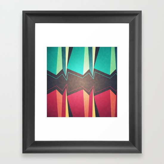 Odd Heartbeat Framed Art Print
