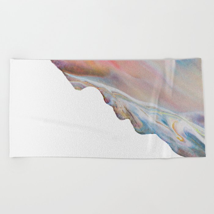 Pastel Drip Beach Towel