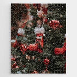 Christmas Tree Portrait  Jigsaw Puzzle