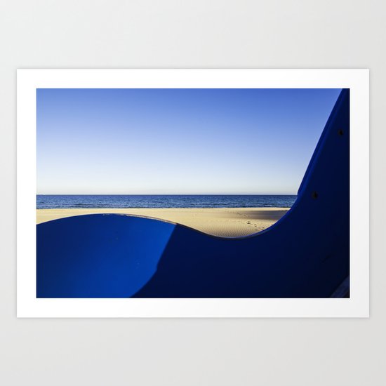 Waves Art Print