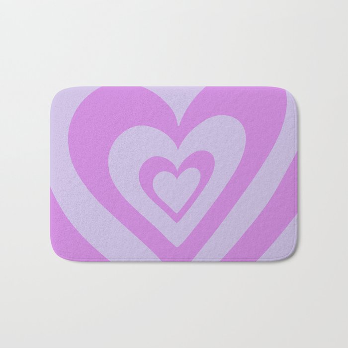 Love Pink - bright purple Bath Mat