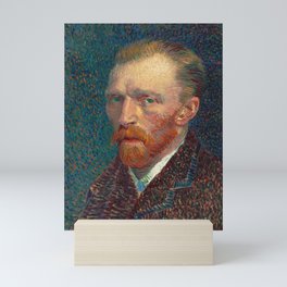 Self-Portrait, 1887 by Vincent van Gogh Mini Art Print
