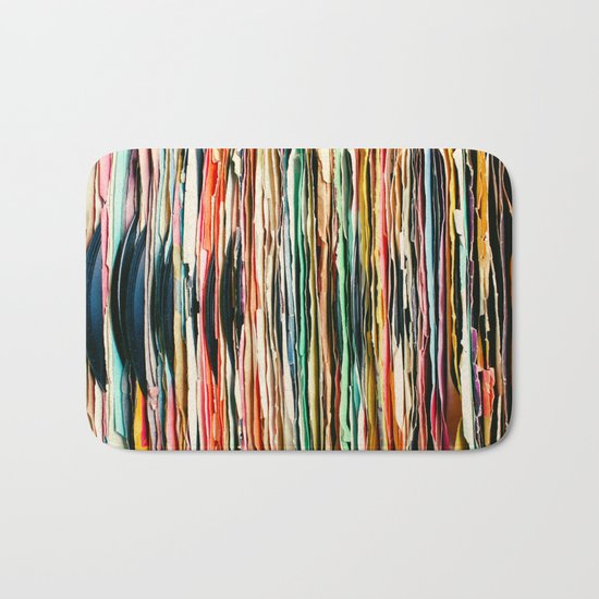 Vintage Vinyl Bath Mat