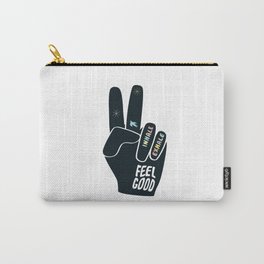 Inhale Exhale Peace sign Carry-All Pouch