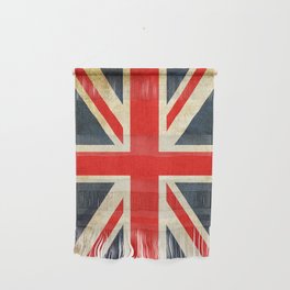 Vintage Union Jack British Flag Wall Hanging
