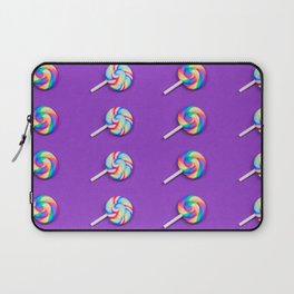 Purple Lollipop Laptop Sleeve