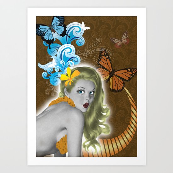 Pinup Art Print