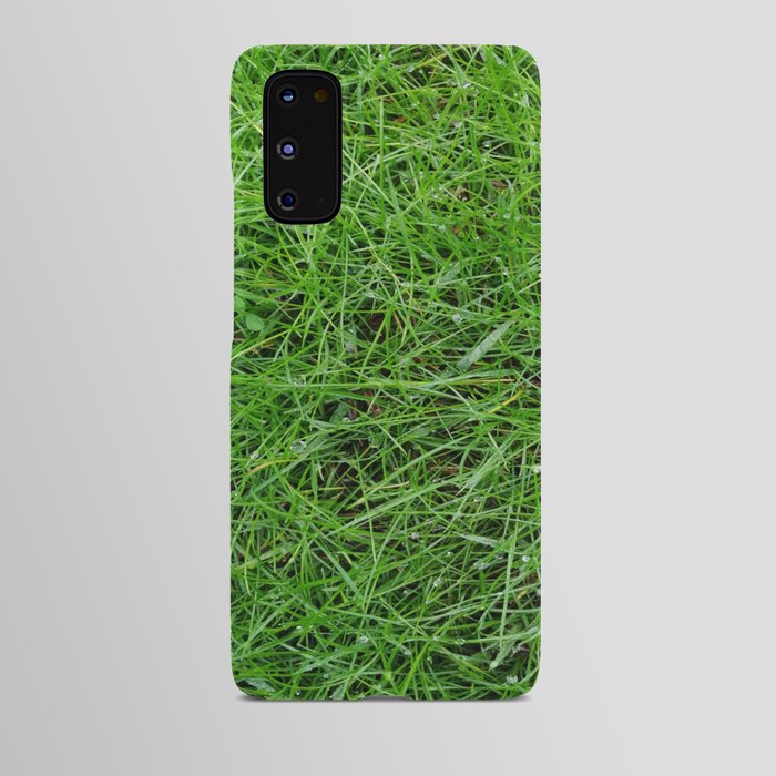 Grass, green plant, nature realistic grass Android Case