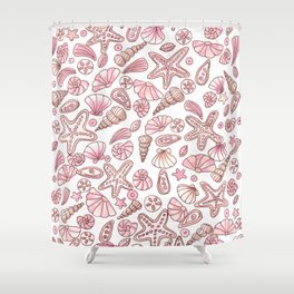 Sea Shells Shower Curtains Society6