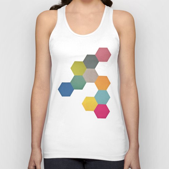 Honeycomb I Unisex Tank Top