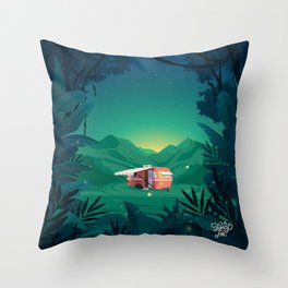 Into the Woods Throw Pillow