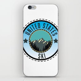 United States Ski logo iPhone Skin