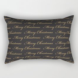 Timeless Christmas Pattern Rectangular Pillow