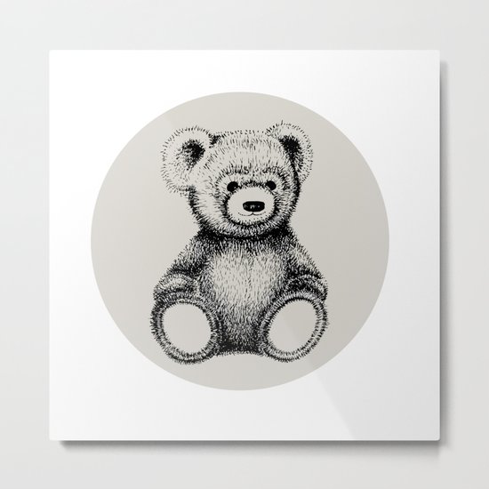 Teddy Bear Metal Print