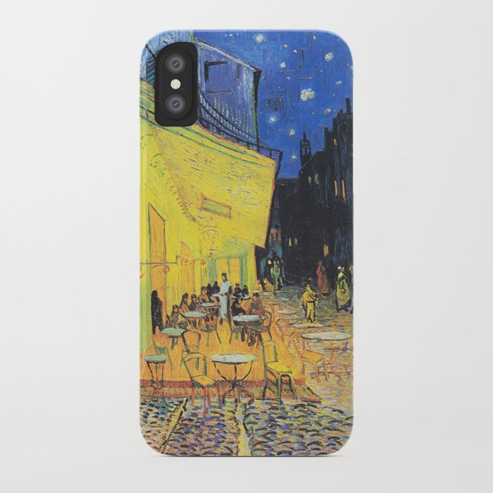 Café Terrace at Night by Vincent van Gogh iPhone Case