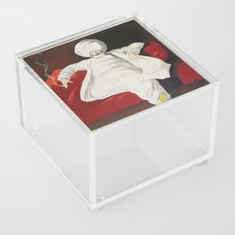 JOB Cigarettes Sultan In White by Leonetto Cappiello Acrylic Box