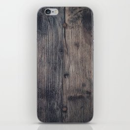 Wood Grain Texture Effect iPhone Skin