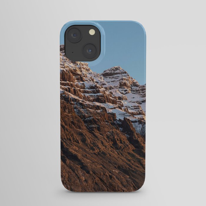 Iceland rocky mountain iPhone Case