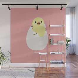 Welcome Baby - chick Wall Mural