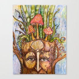 What's In Your Head? Canvas Print