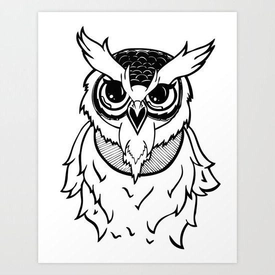 OWL Art Print