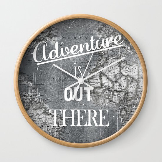 Adventure Wall Clock