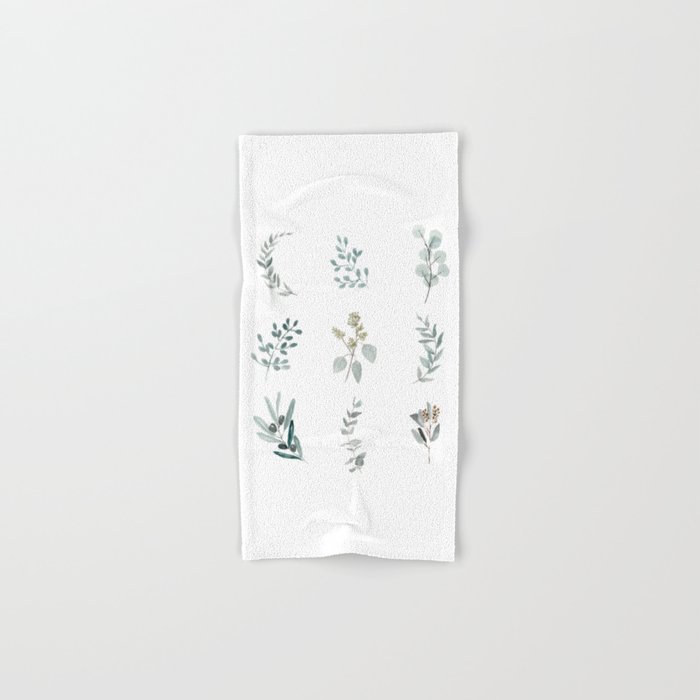 Botanical elements Hand & Bath Towel