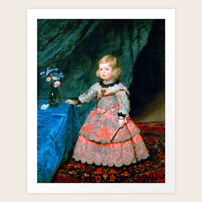 Diego Velázquez "Infanta Margarita Teresa in a Pink Dress (La infanta