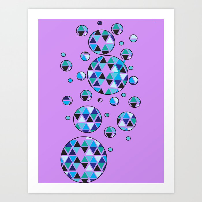 Bubbles Art Print