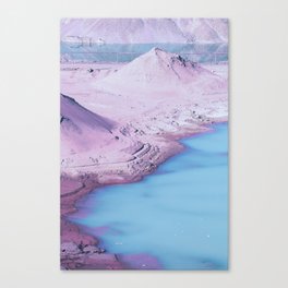 Cotton Candy Landscape Canvas Print