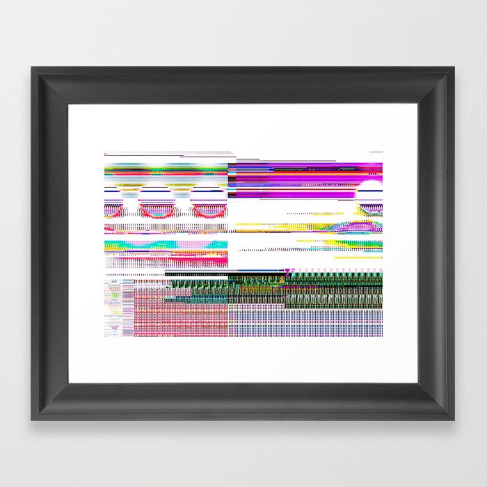 Chaos 090 Framed Art Print