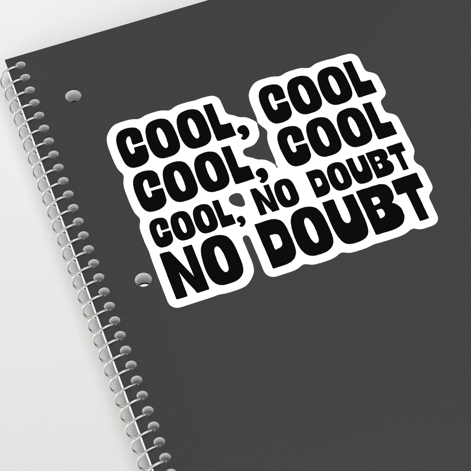 Cool Cool No Doubt Sticker By Theteemachine Society6 Cool Cool No Doubt Sticker By Theteemachine Society6
