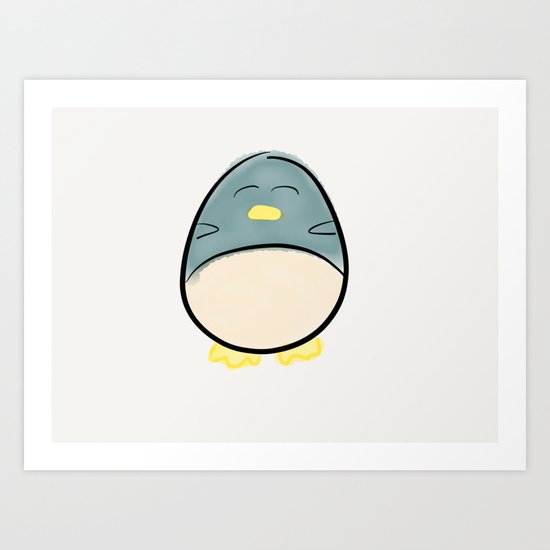 Little Penguin Art Print