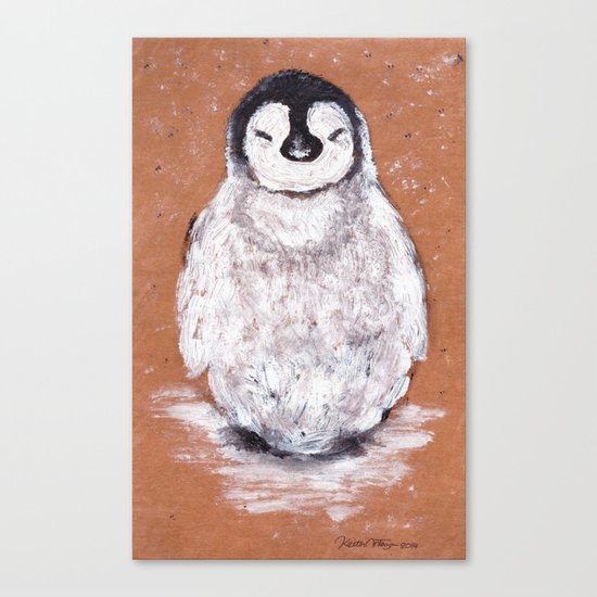 Happy Penguin Canvas Print