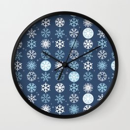 Let it Snow Wall Clock