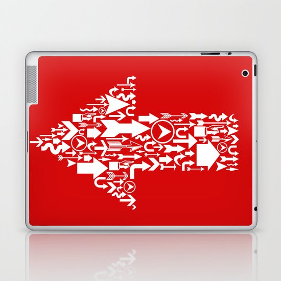 Wrong Way! Laptop & iPad Skin