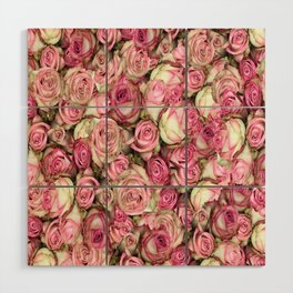 Your Pink Roses Wood Wall Art