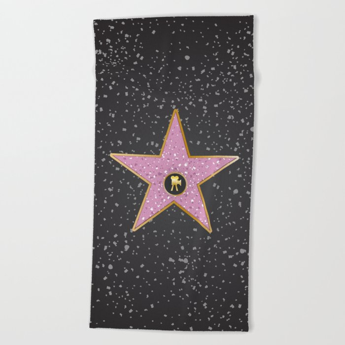 Movie Star Beach Towel