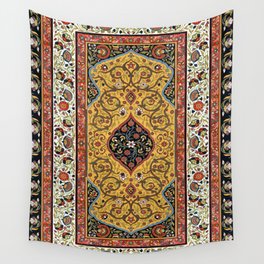 Persian Carpet 2 from L’ornement Polychrome by Albert Racinet from 1888 Wall Tapestry