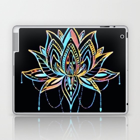 Pastel Lotus Laptop & iPad Skin
