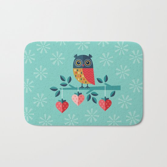 OWL ALWAYS LOVE YOU Bath Mat