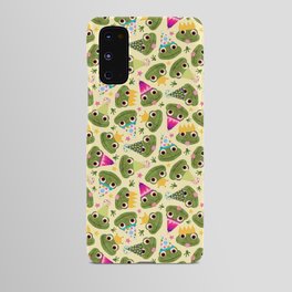 Party Frogs! // Yellow Android Case