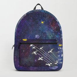 Little Prince Flying with Birds Backpack